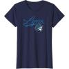 WNBA Minnesota Lynx Officially Licensed T-Shirt, Small, Black(Navy Blue)