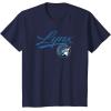 WNBA Minnesota Lynx Officially Licensed T-Shirt, Small, Black(Navy Blue)