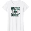 WNBA New York Liberty Home Court T-Shirt(White)