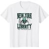WNBA New York Liberty Home Court T-Shirt(White)