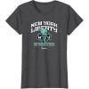 WNBA New York Liberty Jump Start T-Shirt(Dark Heather Grey)
