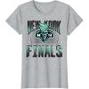 WNBA New York Liberty Time to Shine Finals Game Day T-Shirt(Heather Grey)