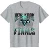 WNBA New York Liberty Time to Shine Finals Game Day T-Shirt(Heather Grey)