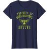WNBA Property Of Dallas Wings Licensed T-Shirt(Navy Blue)