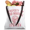 WNBA Property Of Indiana Fever Licensed Tote Bag