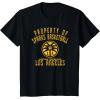 WNBA Property Of Los Angeles Sparks Licensed T-Shirt(Black)