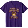 WNBA Property Of Los Angeles Sparks Licensed T-Shirt(Purple)
