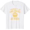 WNBA Property Of Los Angeles Sparks Licensed T-Shirt(White)