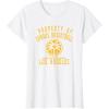 WNBA Property Of Los Angeles Sparks Licensed T-Shirt(White)