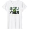 WNBA Seattle Storm Courtside T-Shirt(White)