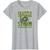 WNBA Seattle Storm Home Court Midtown T-Shirt(Heather Grey)
