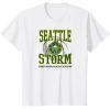 WNBA Seattle Storm Home Court Midtown T-Shirt(White)