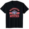 WNBA Washington Mystics Downtown T-Shirt(Black)