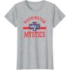 WNBA Washington Mystics Downtown T-Shirt(Heather Grey)