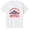 WNBA Washington Mystics Downtown T-Shirt(White)