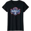 WNBA Washington Mystics Fan Base T-Shirt(Black)