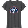 WNBA Washington Mystics Fan Base T-Shirt(Dark Heather Grey)