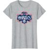 WNBA Washington Mystics Fan Base T-Shirt(Heather Grey)