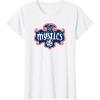 WNBA Washington Mystics Fan Base T-Shirt(White)