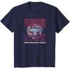 WNBA Washington Mystics Home Court Midtown T-Shirt(Navy Blue)