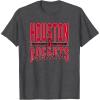 NBA Houston Rockets Nonstop Action T-Shirt(Dark Heather Grey)