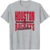 NBA Houston Rockets Nonstop Action T-Shirt(Heather Grey)