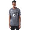Ultra Game Men’s NBA Official Super Soft Players T-Shirt(Heather Charcoal)