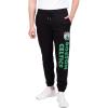 Ultra Game Men’s NBA Official Super Soft Team Jogger Sweatpants(Black)