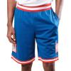 Ultra Game NBA mens Chrome Basketball Shorts(Royal Blue)
