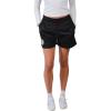 Ultra Game WNBA Womens WNBA Official Timeless Basketball Training Shorts(Black)