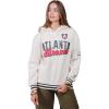 Ultra Game WNBA unisex-adult Wnba Official Super Soft Kaleido Hoodie Sweatshirt(White)
