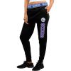 Ultra Game Women’s NBA Official Jogger Pants Active Basic Fleece Sweatpants(Black)