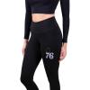Ultra Game Women’s NBA Official Super Soft Lightweight Leggings Fitness Sport Yoga Active Pants(Black)