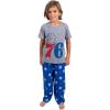 Ultra Game Youth NBA Official 2-Piece PJs Lounge Pants & Tee Set(Toddler Sizes)