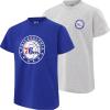 Ultra Game Youth NBA Official Super Soft 2 Pack T-Shirt Set(Team Color)