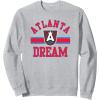 WNBA Atlanta Dream Downtown Sweatshirt(Heather Grey)