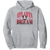 WNBA Atlanta Dream Pullover Hoodie(Heather Grey)