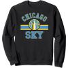WNBA Chicago Sky Downtown Sweatshirt(Black)