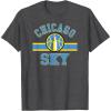 WNBA Chicago Sky Downtown T-Shirt(Dark Heather Grey)