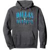 WNBA Dallas Wings Courtside Pullover Hoodie(Dark Heather Grey)