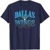 WNBA Dallas Wings Courtside T-Shirt(Navy Blue)