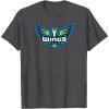 WNBA Dallas Wings Fan Base T-Shirt(Dark Heather Grey)
