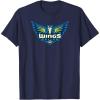 WNBA Dallas Wings Fan Base T-Shirt(Navy Blue)