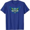 WNBA Dallas Wings Fan Base T-Shirt(Royal Blue)