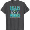 WNBA Dallas Wings Home Court Game Day T-Shirt(Dark Heather Grey)