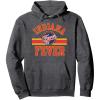 WNBA Indiana Fever Downtown Pullover Hoodie(Dark Heather Grey)
