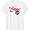 WNBA Indiana Fever Officially Licensed T-Shirt(White)