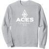 WNBA Las Vegas Aces Ace High Sweatshirt(Heather Grey)