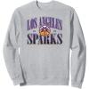 WNBA Los Angeles Sparks Courtside Sweatshirt(Heather Grey)