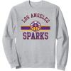 WNBA Los Angeles Sparks Downtown Sweatshirt(Heather Grey)